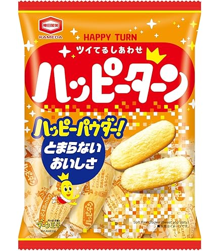 Amazon.co.jp: 亀田製菓 ハッピーターン 79g×6袋 : 食品・飲料・お酒